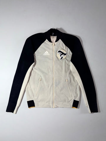 Adidas Performance Varsity Bomber Jacket Black & Cream (S)