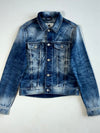 Vintage Jack And Jones Faded Blue Denim Trucker Jacket (S)