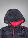 Superdry Original Windtrekker Black & Red Hooded Technical Jacket Women’s (XS)