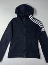 Adidas 3-Stripes Zip-Up Track Hoodie (S)