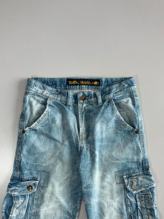 Nik Jeans Multi-Pocket Cargo Jeans (W:34 |L:42)