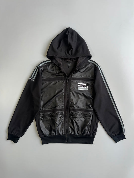 Adidas Originals “Team Adidas” Hybrid Hoodie Jacket (M)