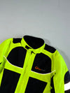 Riding Tribe Hi-Vis Neon Mesh Motorcycle Jacket Neon Yellow/Black, Reflective, (S)