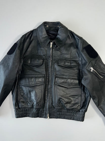 ZUltra Premium (RARE) Original Leather Jacket (Double zip tech) (S/M)