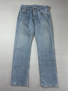 Levi's 501 Light Wash Straight Jeans (W:28) (L:41)