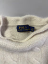 Polo Ralph Lauren Cream Cable Knit Mock Neck Sweater Women’s (XXS)