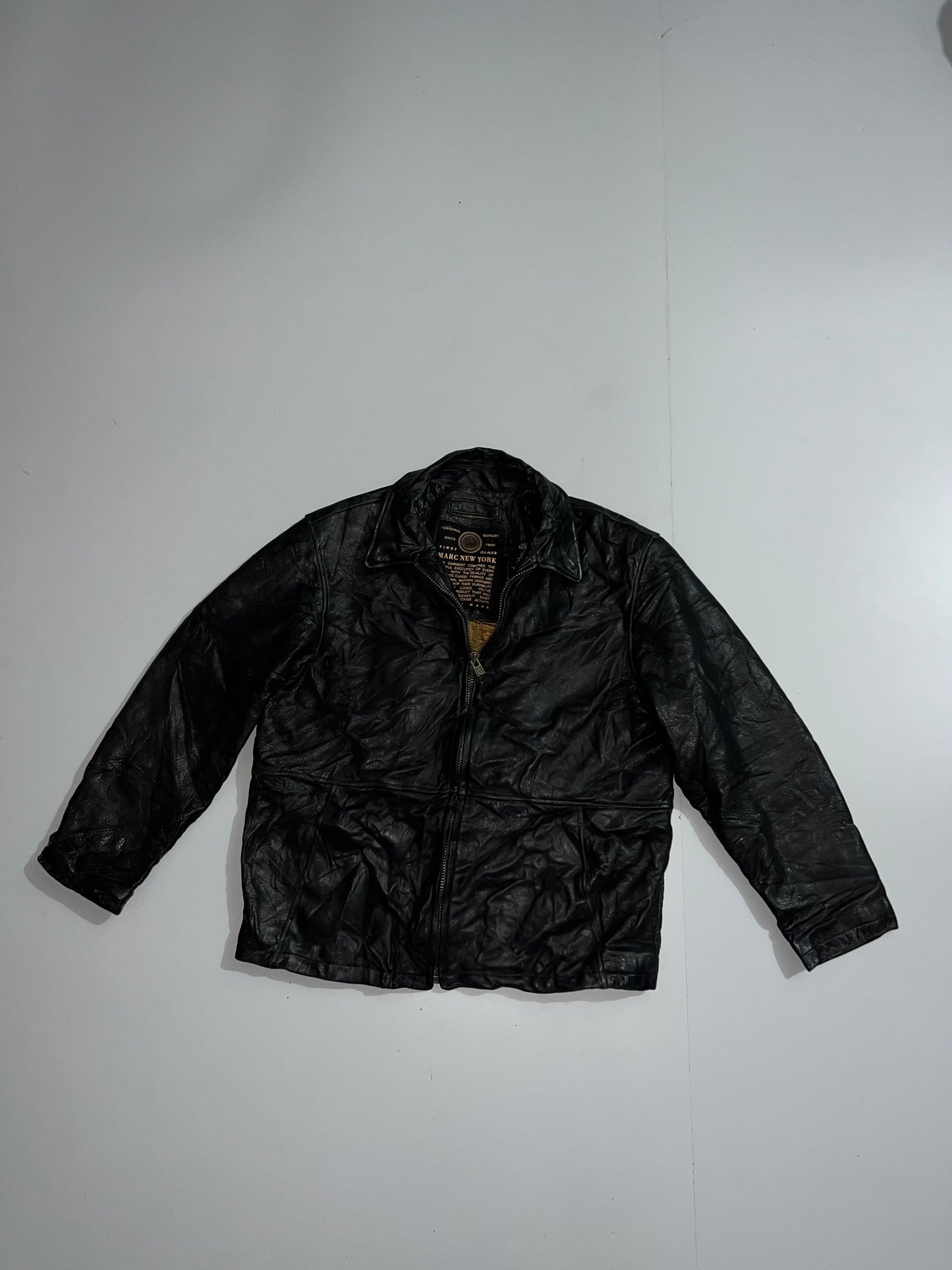 ZMarc NewYork Original Leather Jacket (RARE) (Just not ironed) (L)