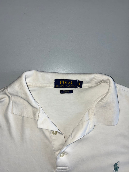 Polo Ralph Lauren Classic Polo T-Shirt | White (L)