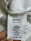 AMI Paris Ami de Coeur White Knit Sweater – Made in Portugal (2XL)