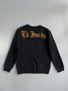 Fully Rhinestone Tiger Graphic Crewneck Sweatshirt | Black (S/M)