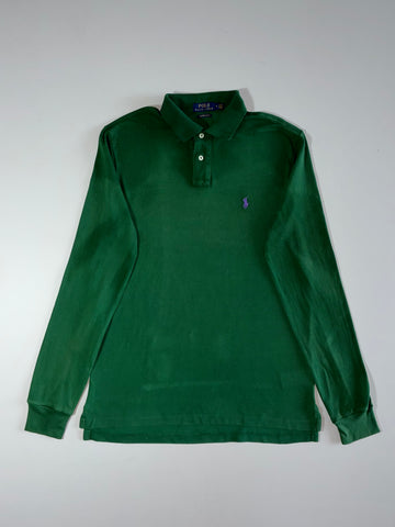 Polo Ralph Lauren | Custom Slim Fit Long Sleeve Polo Green (L)
