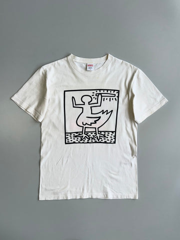 Supreme x Keith Haring Graphic Tee – White (M)