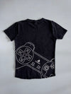 PlayStation Japanese Edition Graphic T-Shirt Black (fits (S/M)