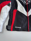 Ixon Black Tribal Graphic Textile Moto Racing Jacket  Red Tribal Removable Lining (Paded)(M)