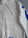 Supreme x Champion Big Script Hoodie White (M)