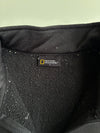National Geographic Fleece-Lined Track Jacket – Black | (M)
