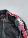Vintage Dainese Pure Italian Leather Racing Jacket With CE Protection (M)
