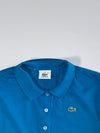 Vintage Lacoste Turquoise Blue Piqué Polo T-Shirt – (M)