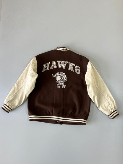 ZSuper Premium Varsity Jacket Original Leather (M)