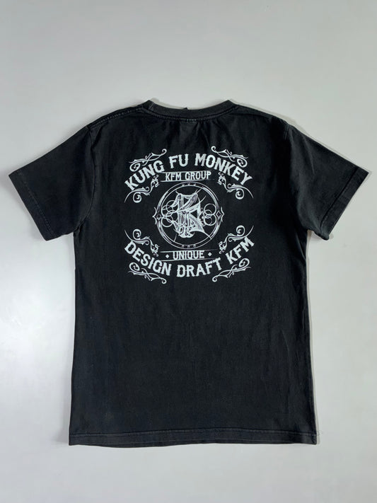Kung Fu Monkey KFM Vintage Wash Tee (M)