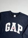 GAP Original Collegiate Logo Crewneck Sweatshirt – Navy (L)