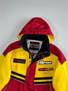 Ellesse Red/Yellow (Detechable Hood) Ski Jacket (XL)