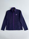 NEPA Navy Purple Contrast Zip-Up Fleece Jacket (S)