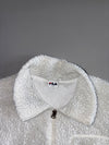 FILA | Biella Italia Sherpa Fleece Full-Zip Jacket | White (XL)