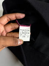 LA Ink Knightsbridge Rose Dagger Embroidered Black Zip-Up Track Jacket With Detachable Cap (S)