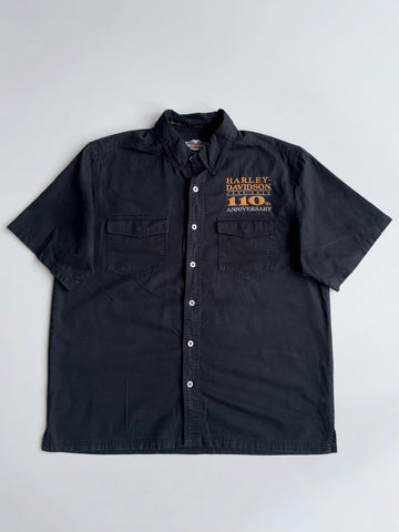 Harley-Davidson 110th Anniversary Work Shirt Black (2Xl)