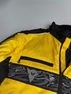 Dainese Racing Jacket – Yellow/Black, Made in Italy Detachable arms(Xl)