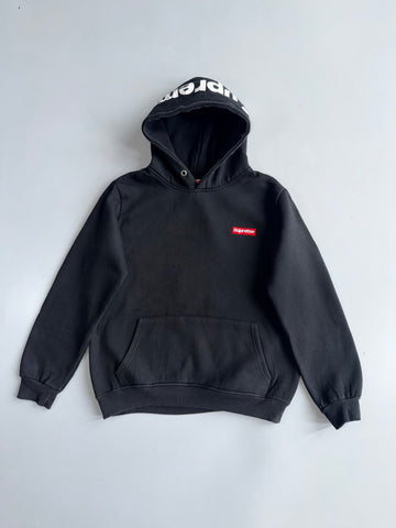 Supreme Box Logo Hoodie Black Vintage Made in USA (S/M)
