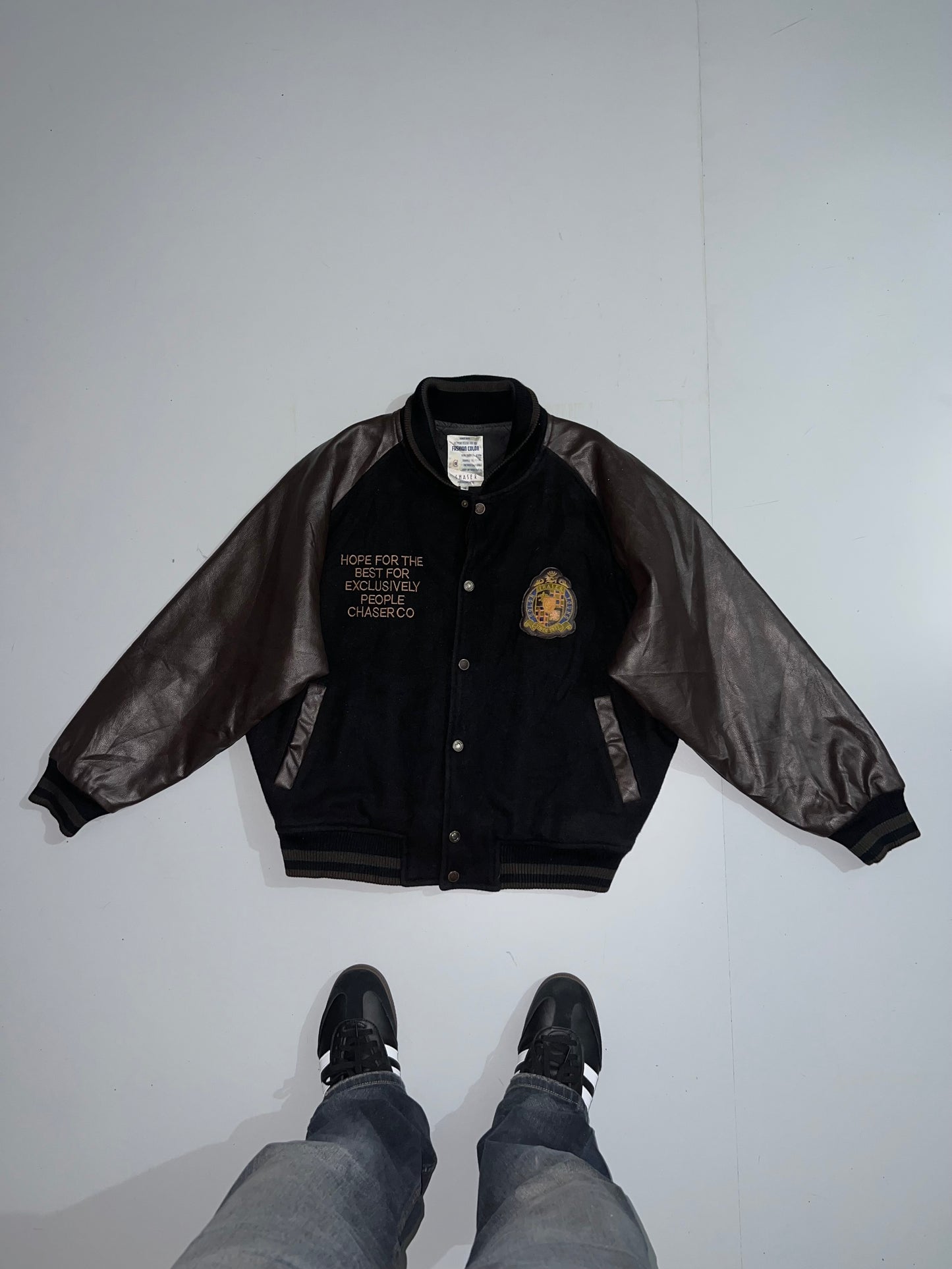 ZSuper Rare Varsity Jacket (Original Leather Sleeve) (M/L)