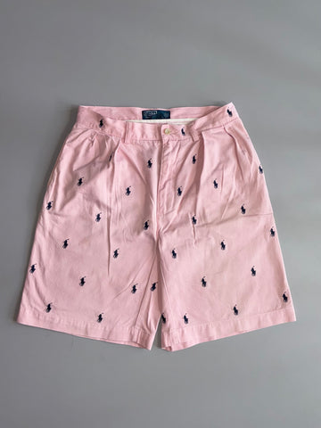Polo Ralph Lauren | Tyler Short All-Over Pony Embroidered Shorts (W:31|L:21)
