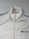 Vintage Reebok Windbreaker Jacket – Cream/Grey (XL)