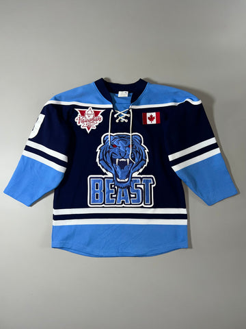 City of Vaughan Hockey "Beast" Lace-Up Ice Hockey Jersey (S)
