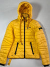 Vintage Navahoo Yellow Quilted Hooded Puffer Jacket Woman’s  (S)