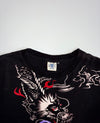 Japanese Dragon Graphic T-Shirt – Black (M)