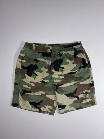 Stüssy Camo Cargo Swim/Beach Shorts (W:29) (L:16.5)
