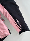 Vintage XTU Women’s Pink & Black Textile Motorcycle Jacket – “Innovation” (M)
