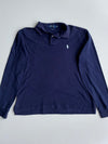 Polo Ralph Lauren Long Sleeve Polo  Navy  Size (M)