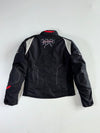 Probiker Women’s Black & Grey Textile Motorcycle Jacket Paded (XS)