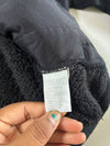 The North Face Sherpa Collar Full-Zip Fleece Jacket – Black (XL)
