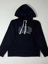 Vintage Gap Black Arch Logo Hoodie (S)