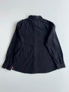 Wrangler Black Denim Western Pearl Snap Shirt (2XL)