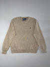 Polo by Ralph Lauren Beige Crewneck Sweatshirt (L)