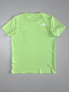 The North Face Lime Green Logo Performance T-Shirt(XS)