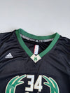 Adidas NBA Milwaukee Bucks Giannis Antetokounmpo #34 Swingman Jersey (L)