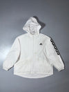 Adidas Blue & Navy Colorblock 3-Stripes Track Jacket (M/L)
