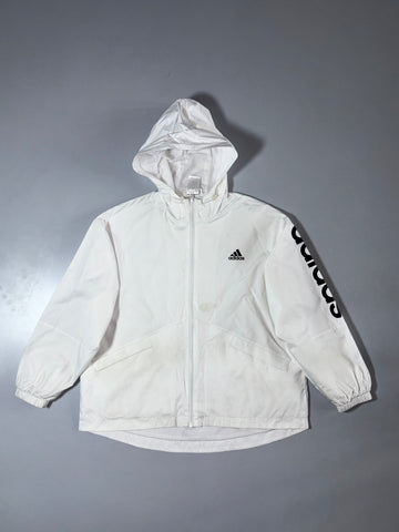 Adidas Blue & Navy Colorblock 3-Stripes Track Jacket (M/L)